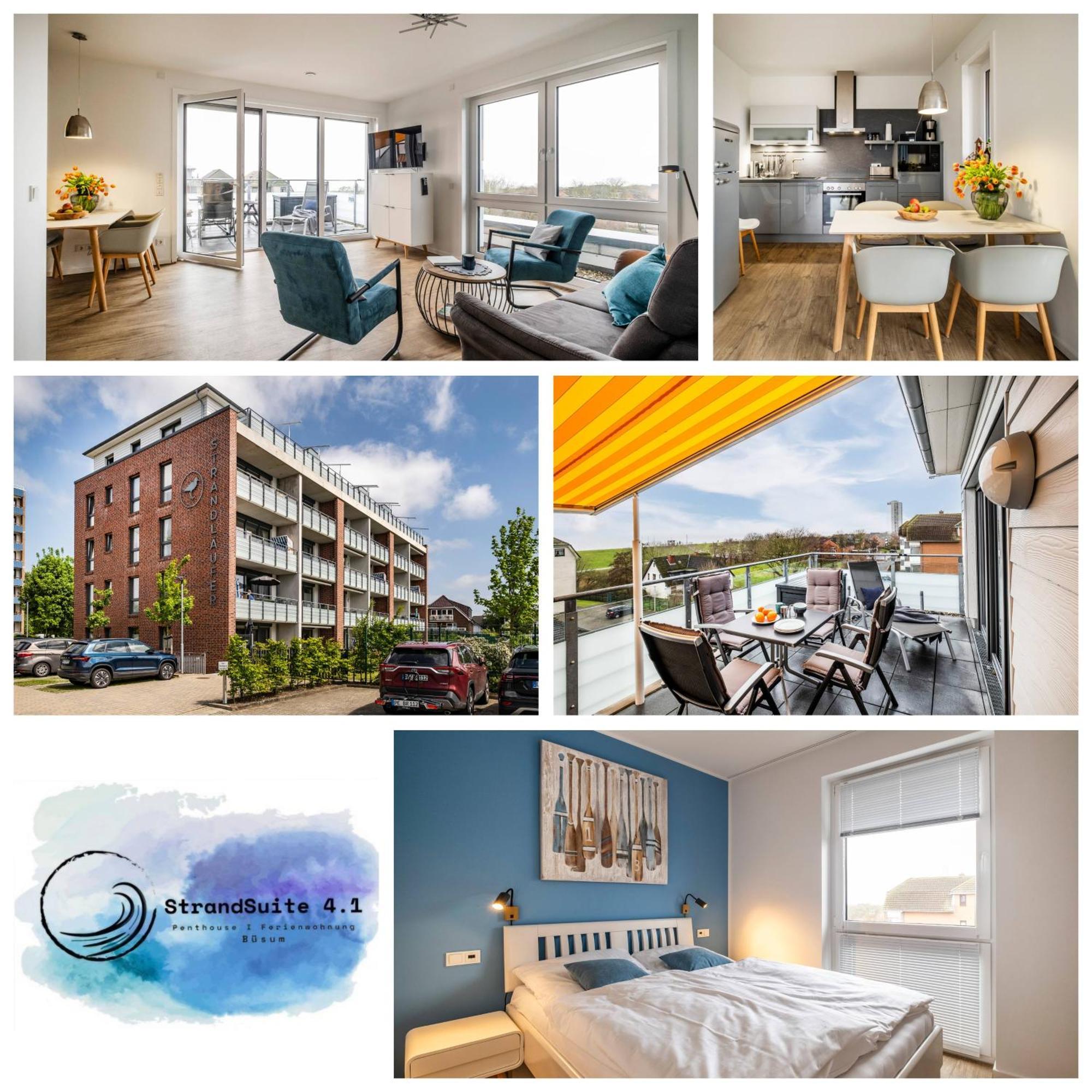 5 Sterne Penthouse Strandsuite Büsum Extérieur photo